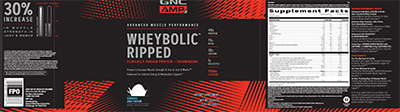 GNC AMP Wheybolic ™ Ripped