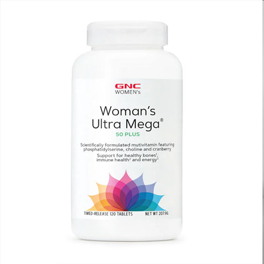 GNC Women's Ultra Mega® 50 Plus - 120 Tablets