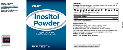 GNC Inositol Powder