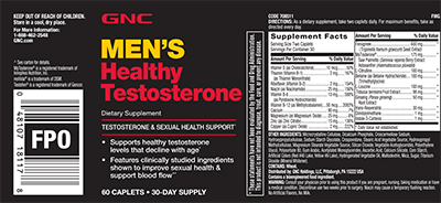 GNC Men’s Healthy Testosterone