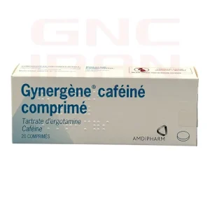 قرص میگرن ارگوتاکاف (ارگوتامین/کافئین) | GYNERGENE CAFEINE
