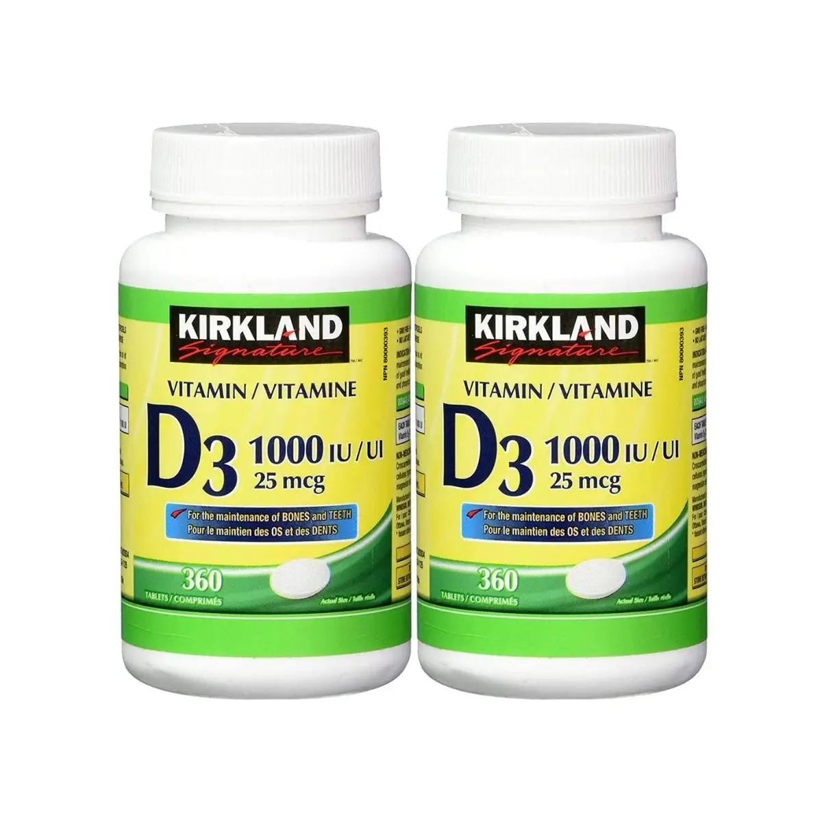 Krikland Signature vitamin Gummin D3 1,000 IU (1)