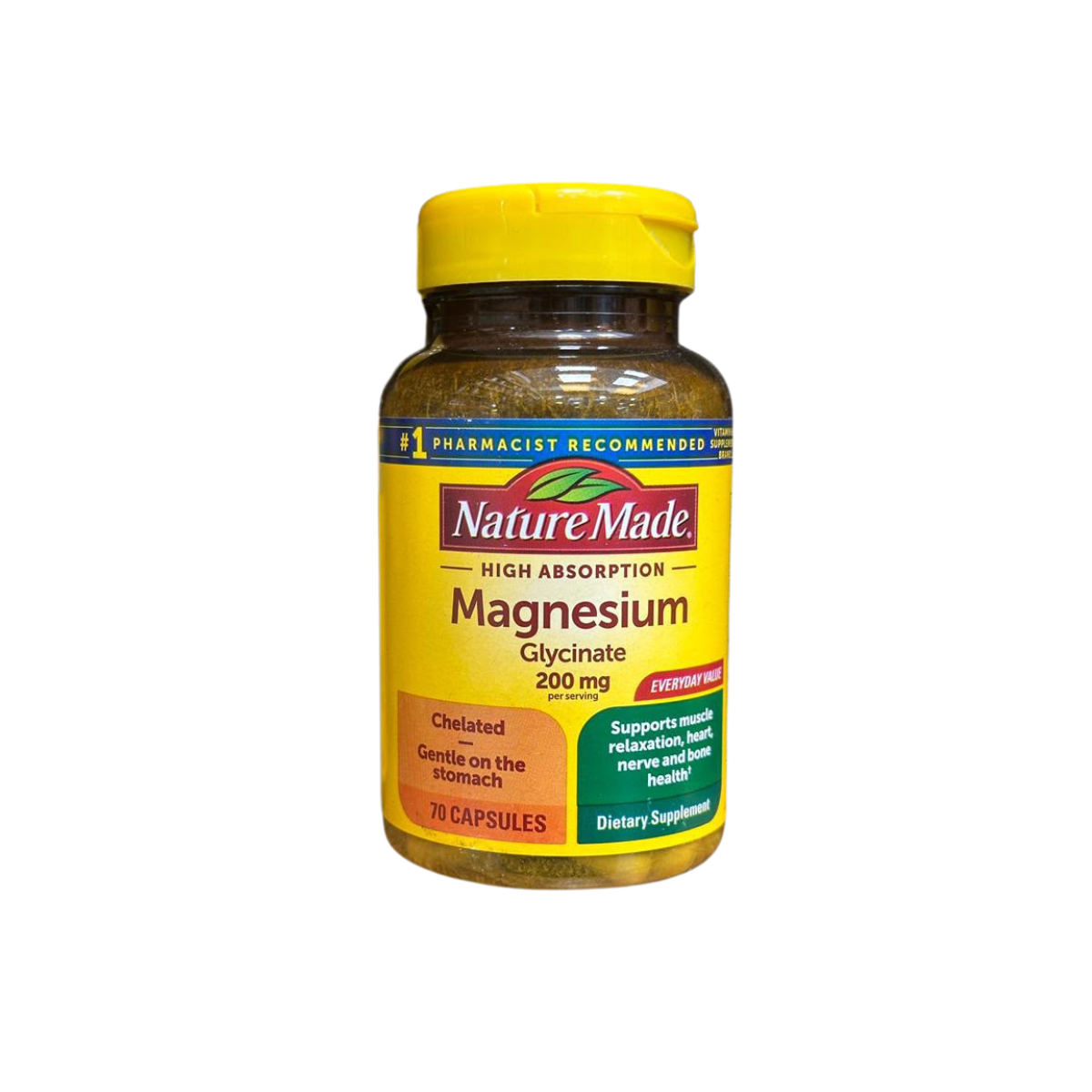 Nature Made Magnesium Glycinate 200 mg (2)